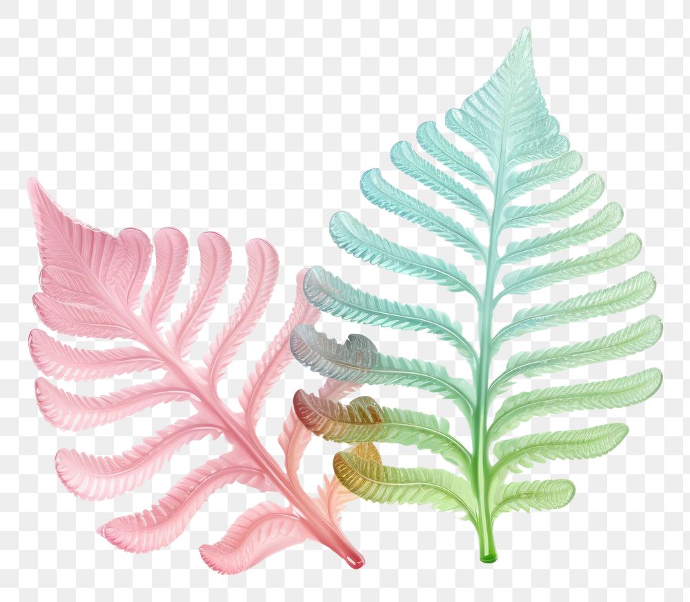 PNG Plant leaf fern pattern.