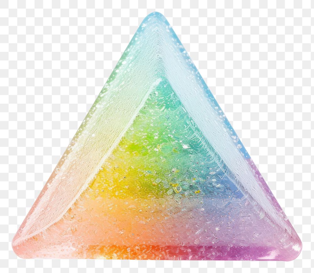 PNG Triangle weaponry rainbow pyramid.