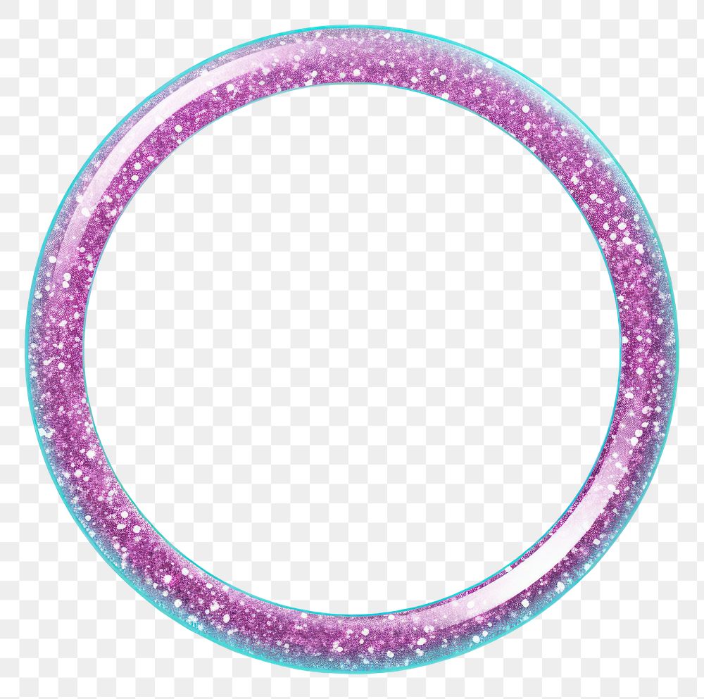 PNG Glitter jewelry shape pink.