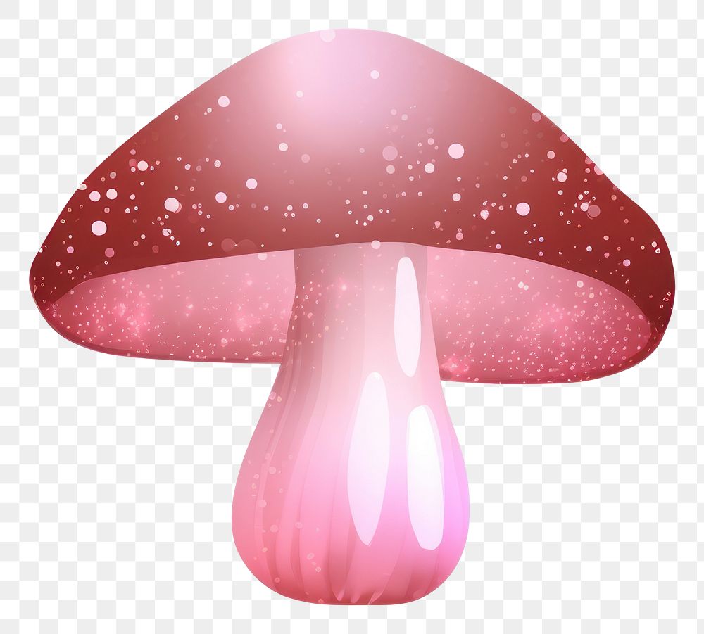 PNG Mushroom icon fungus agaric white background.
