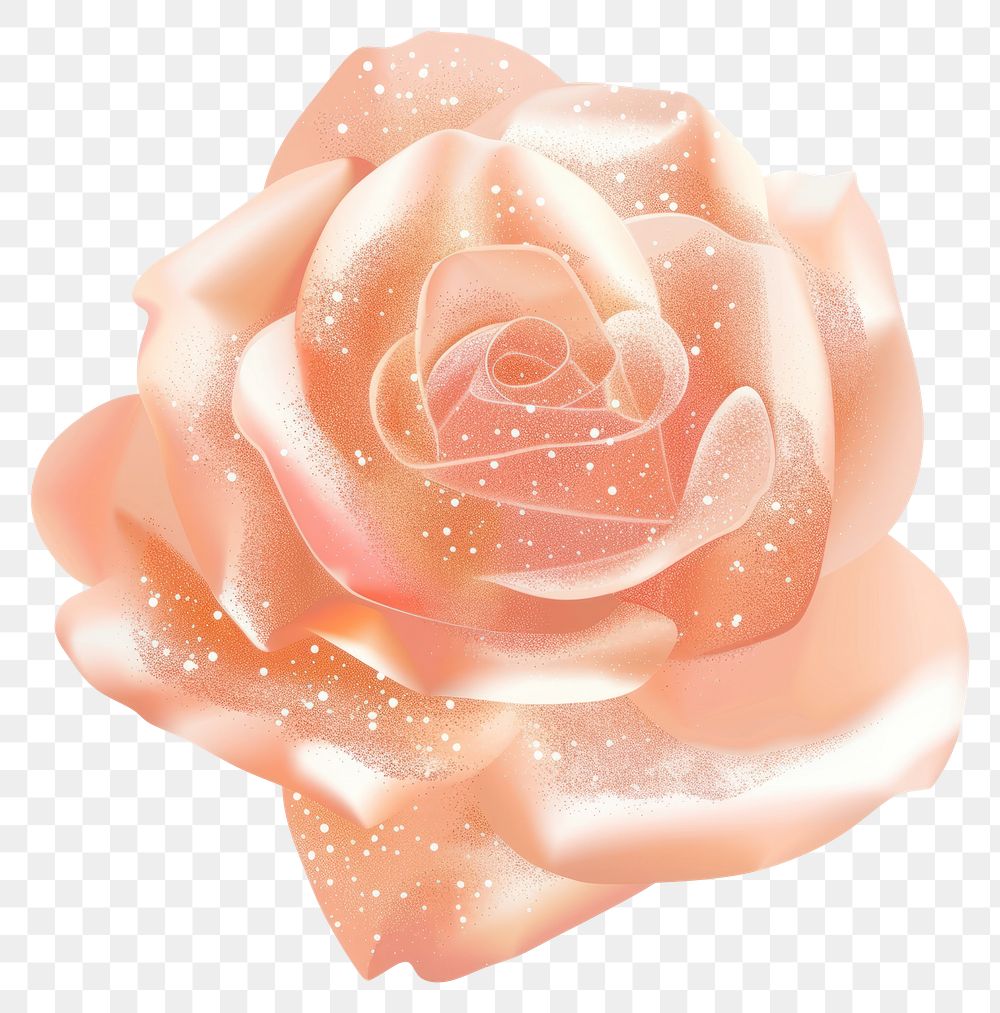 PNG Pastel Rose gold icon rose flower petal.