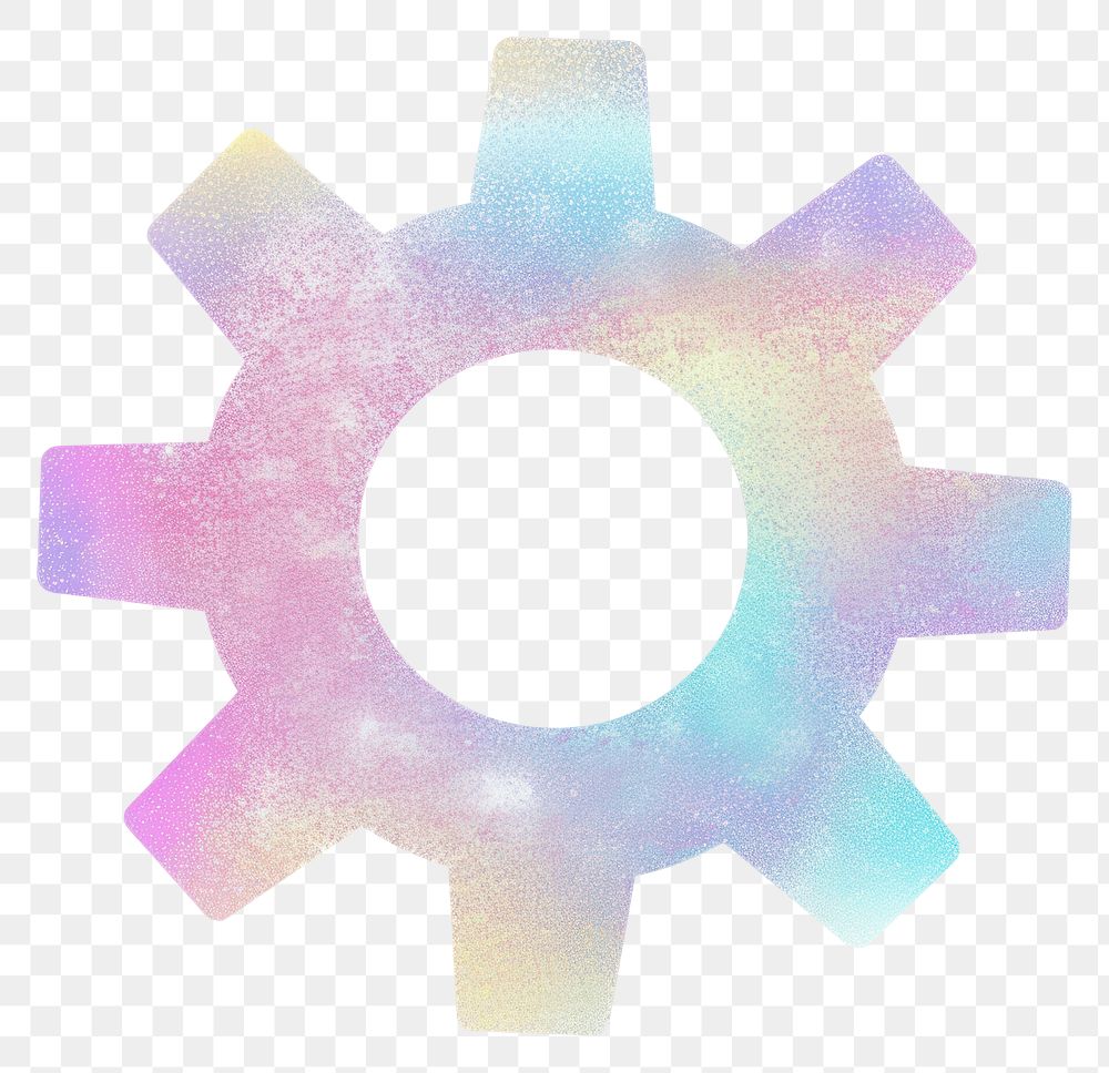 PNG Gear tool icon gear shape white background.