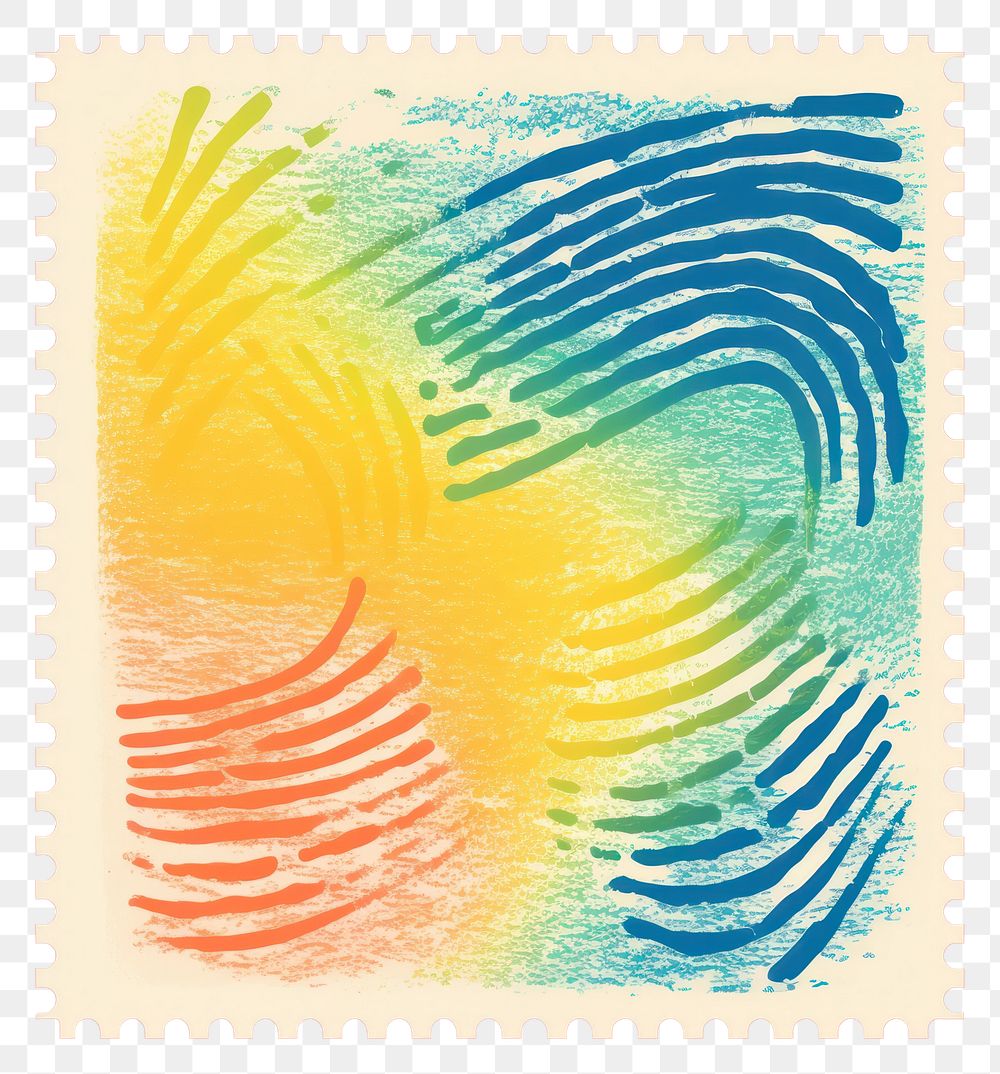 PNG  Abstract pattern Risograph style backgrounds postage stamp creativity.