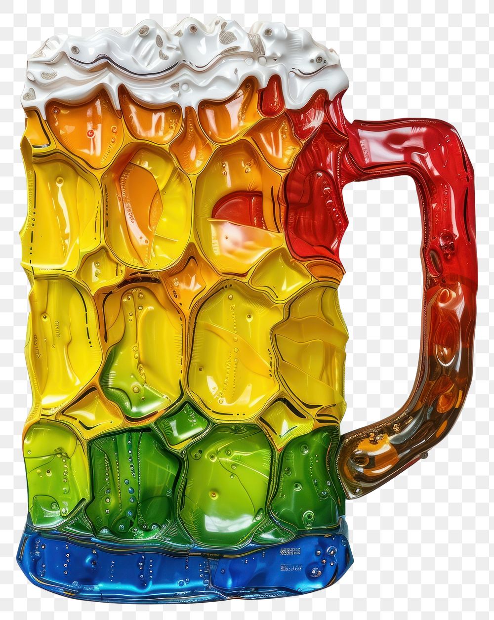 PNG Beer glass drink mug.