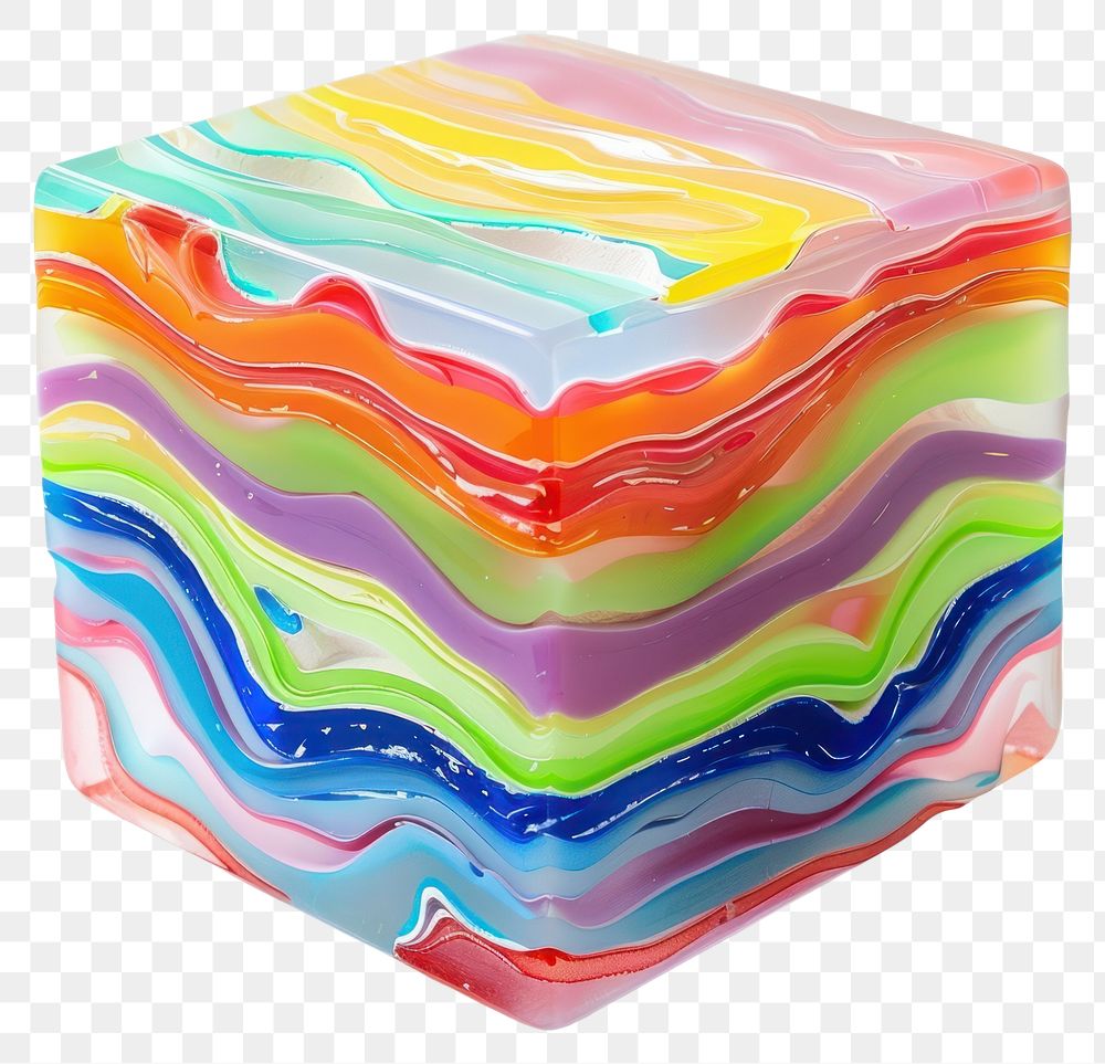 PNG Cake made from polythylene white background creativity abstract.