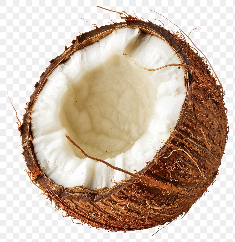 PNG  Coconut plant white background accessories.