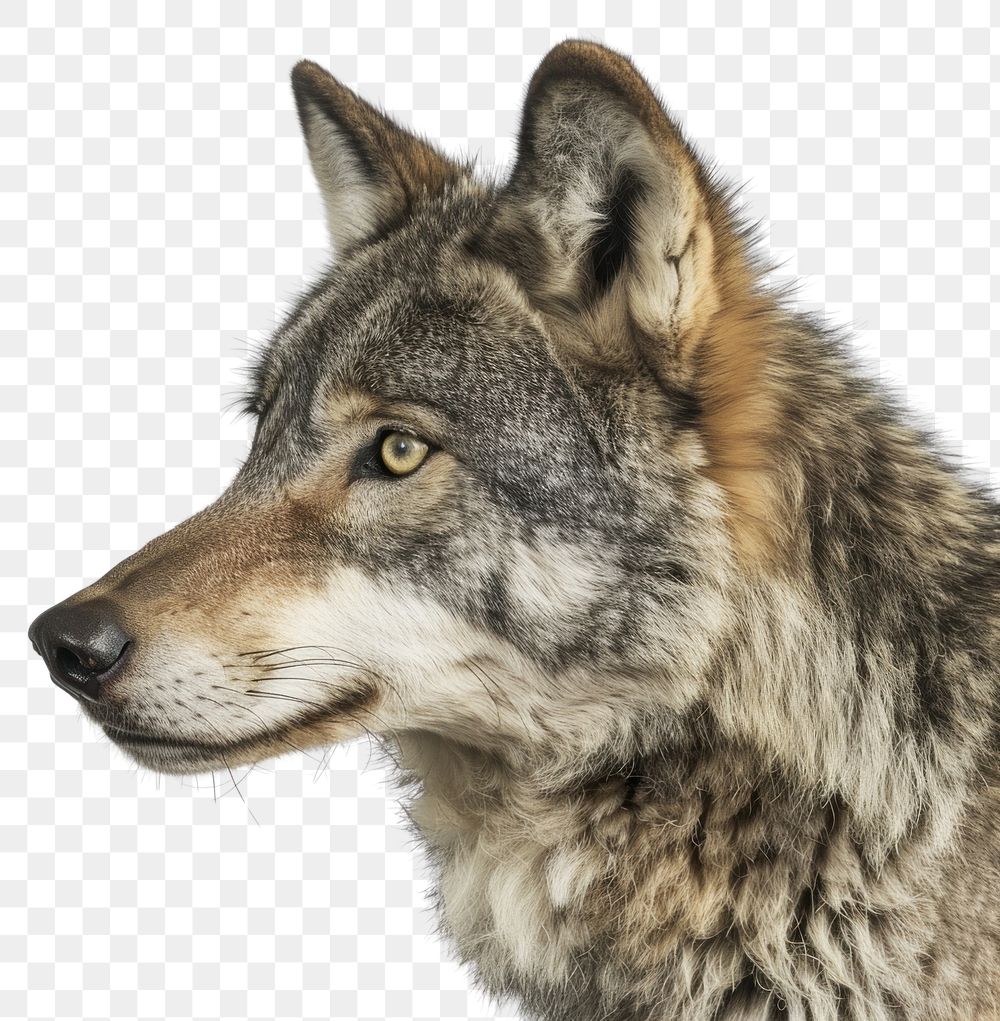 PNG  Wolf head mammal animal coyote.