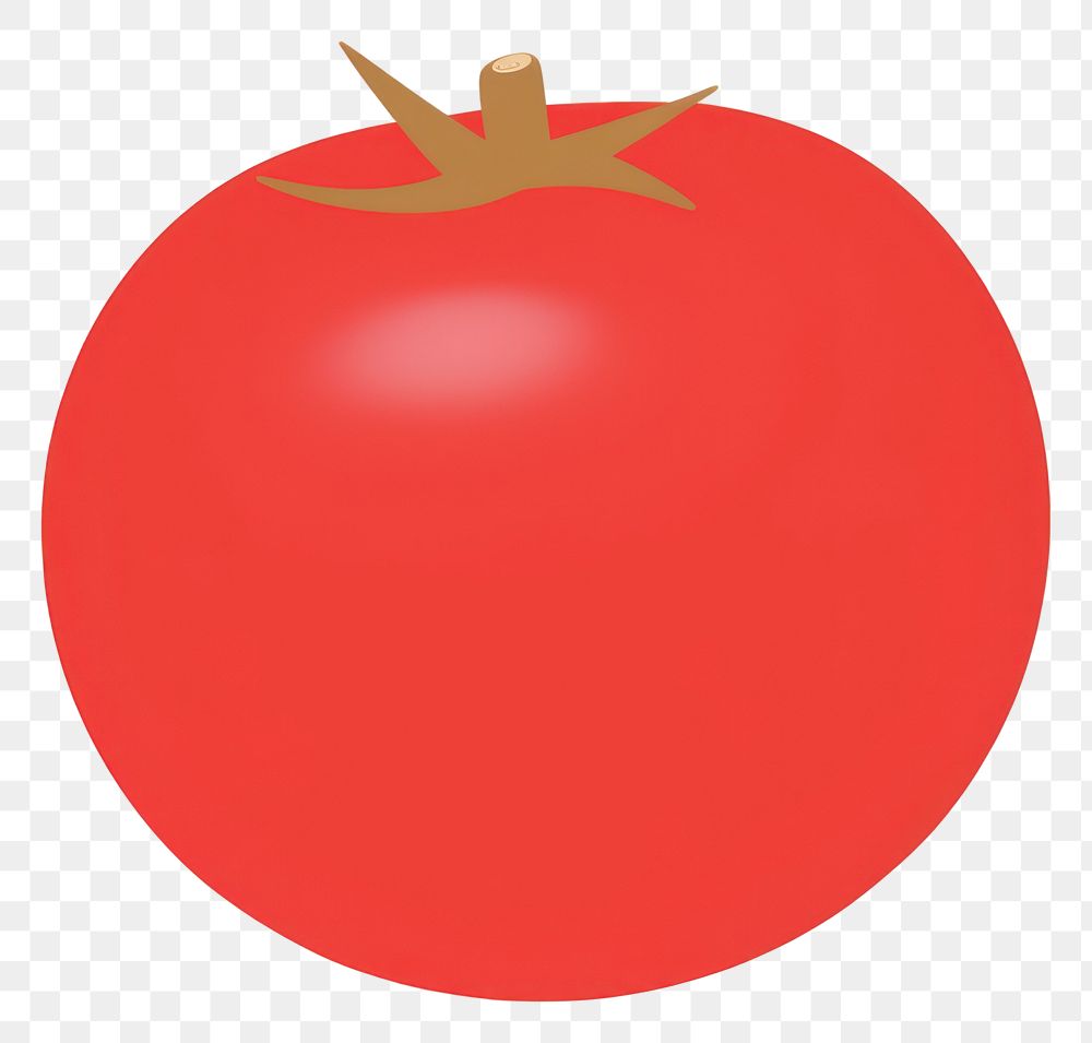 PNG Illustration of tomato vegetable plant food. 