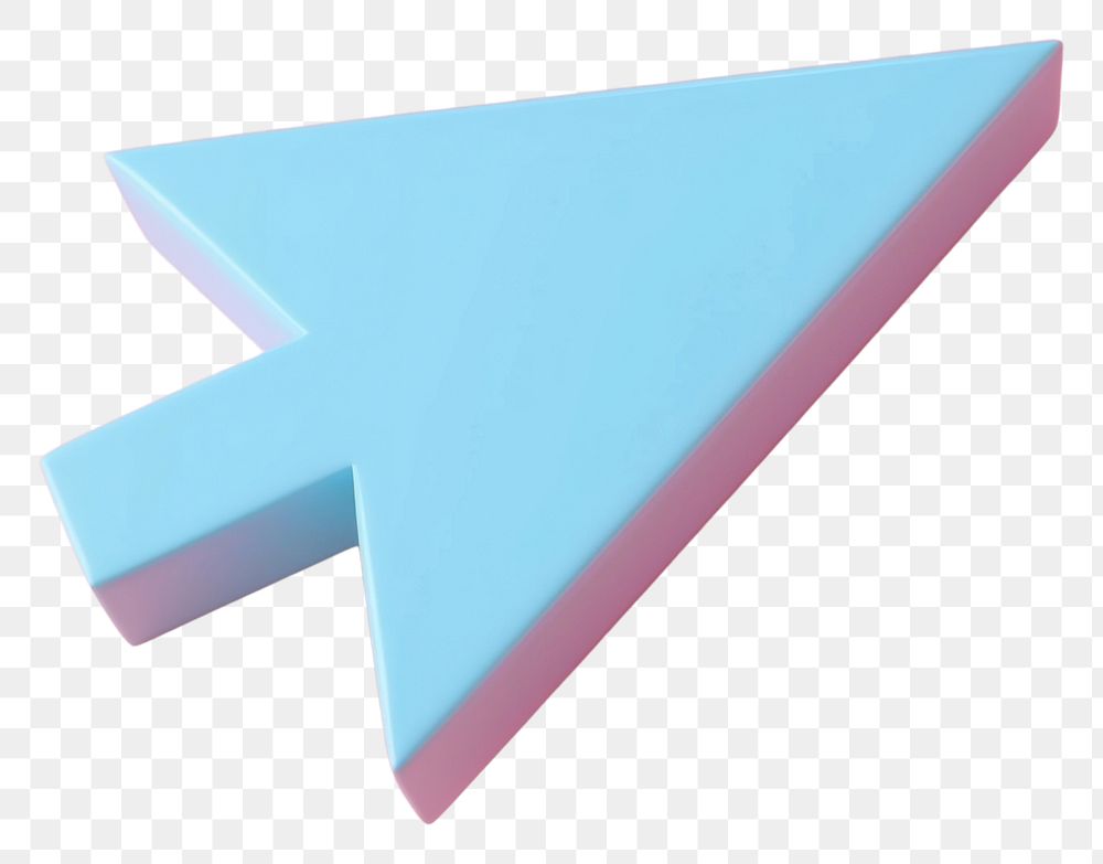 PNG Triangle origami symbol shape.