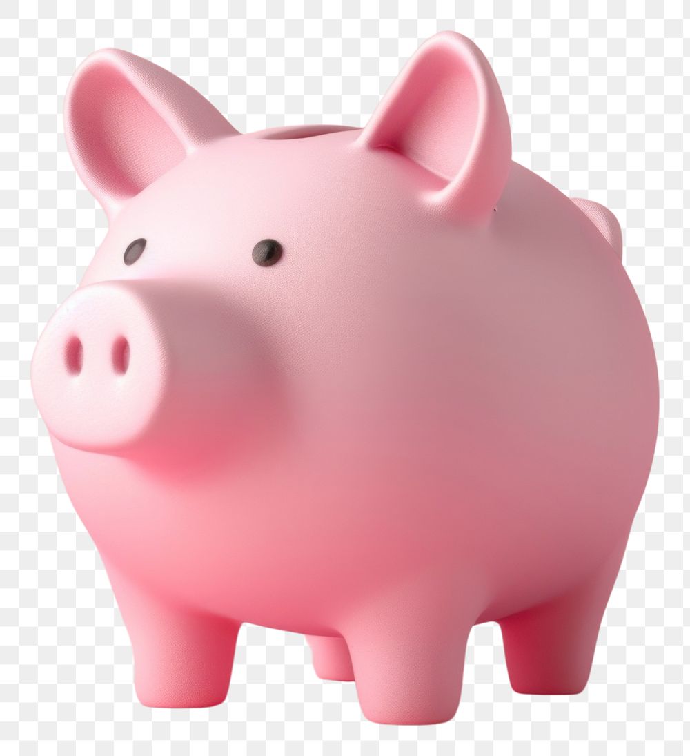 PNG Piggy bank mammal representation investment