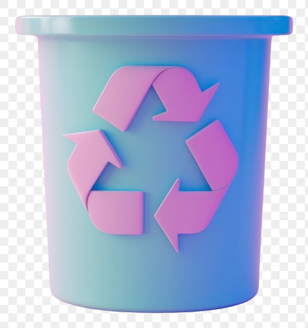 PNG Recycle icon container recycling lighting.