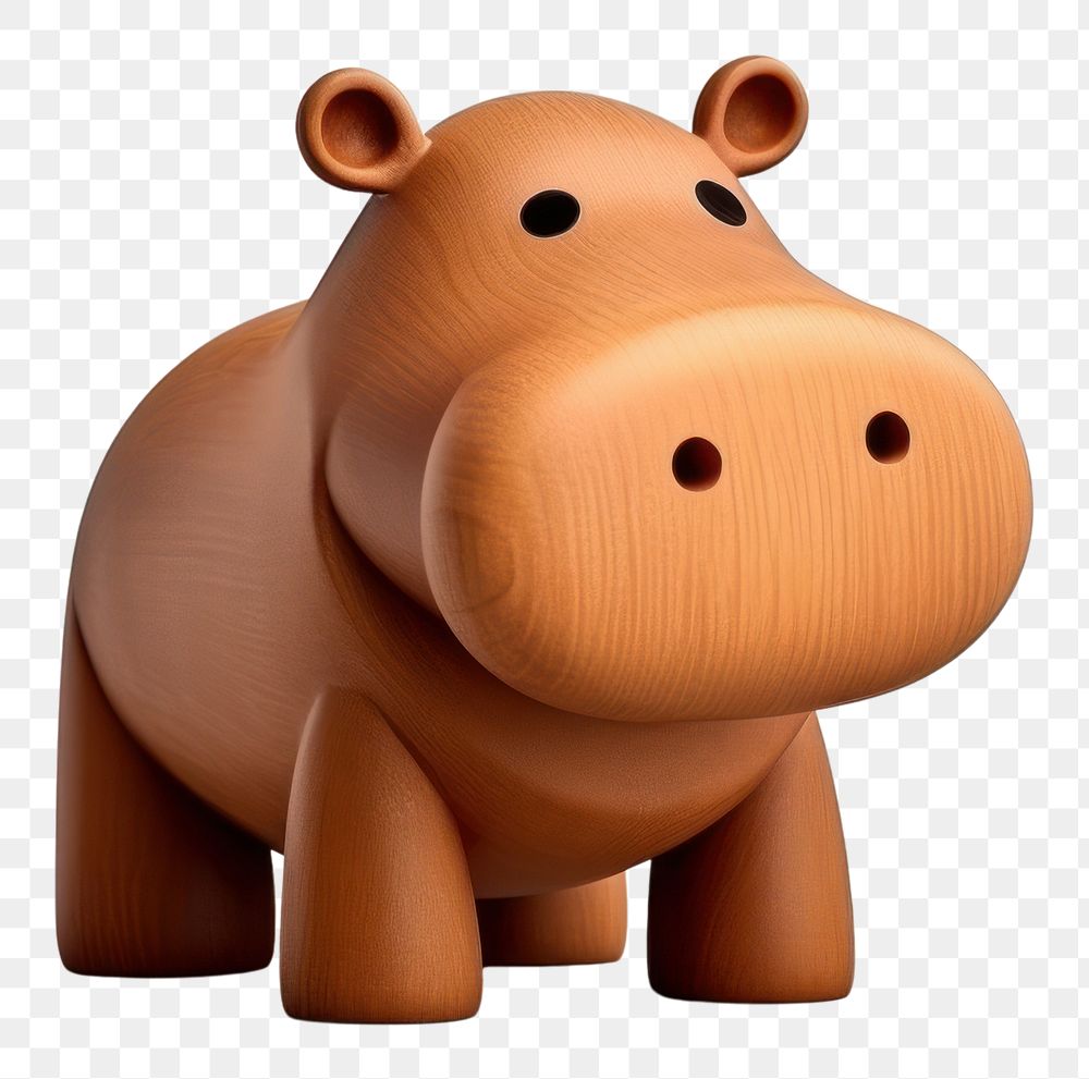 PNG Simple hippo mammal animal pig.