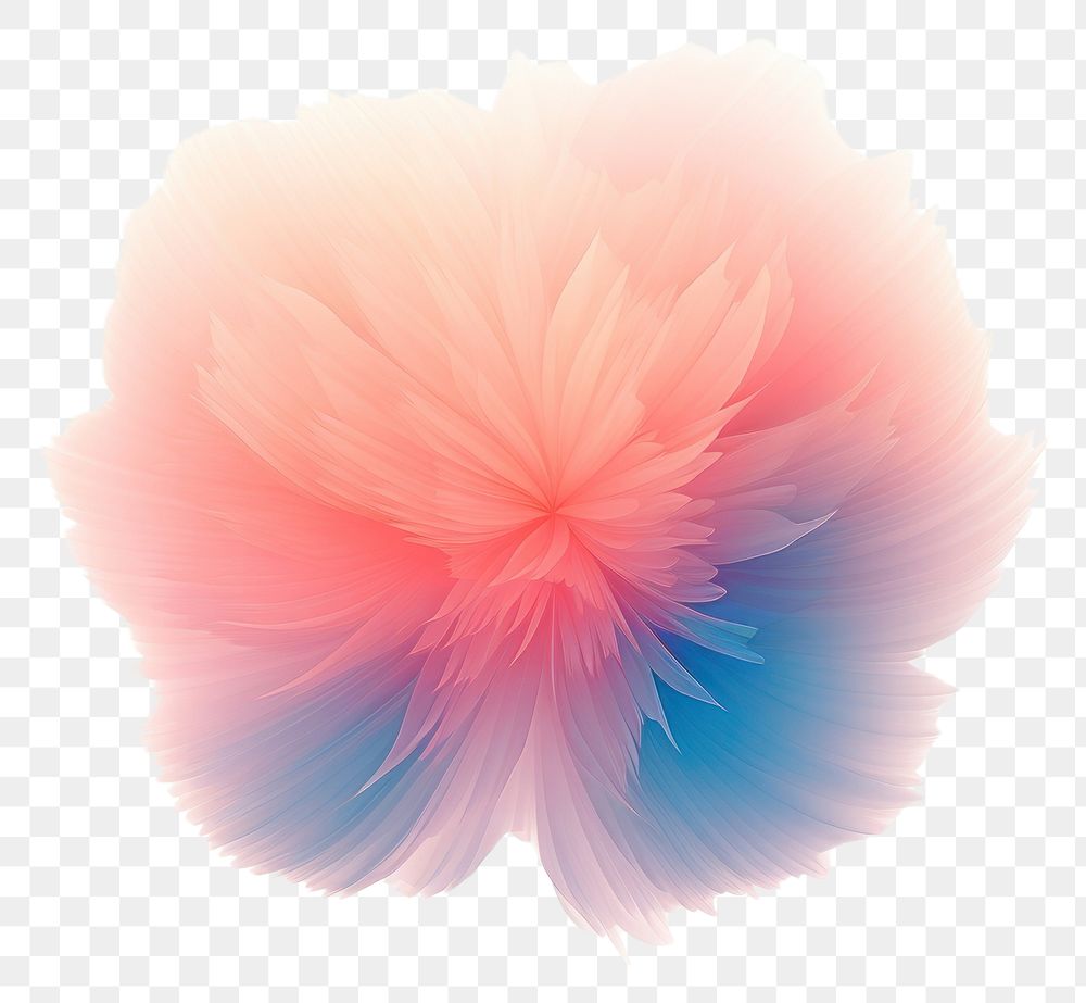 PNG  Abstract blurred gradient illustration flower petal pink lightweight.