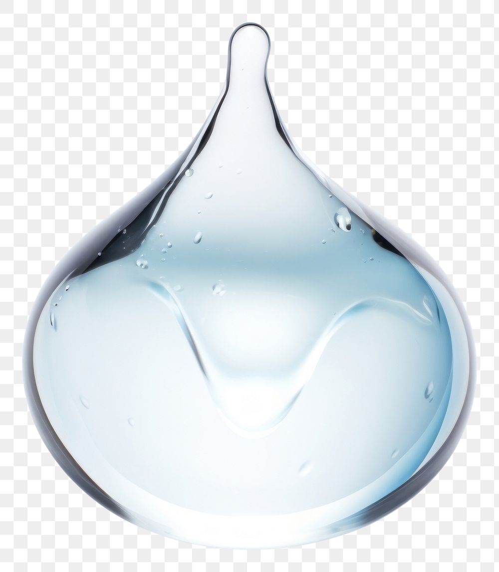PNG Water drop white background transparent simplicity.