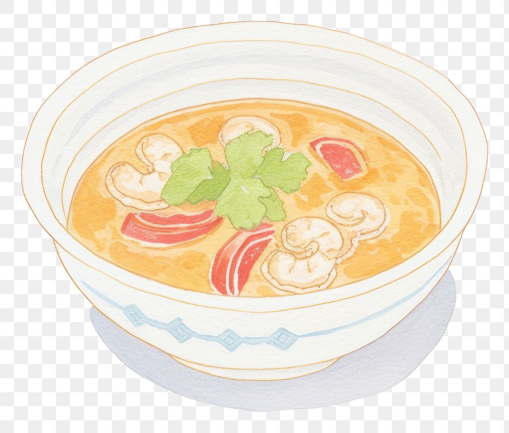 PNG Tom yum goong food soup meal.
