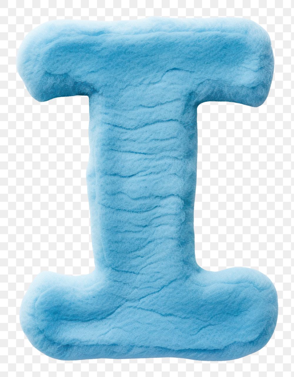 PNG  Turquoise blue text toy.
