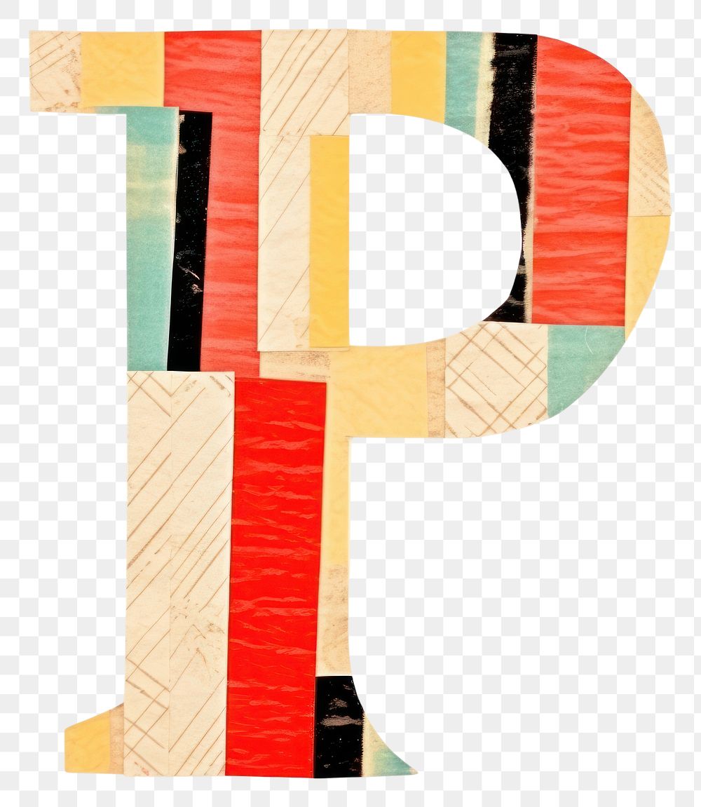 PNG Alphabet P paper craft collage text art white background.