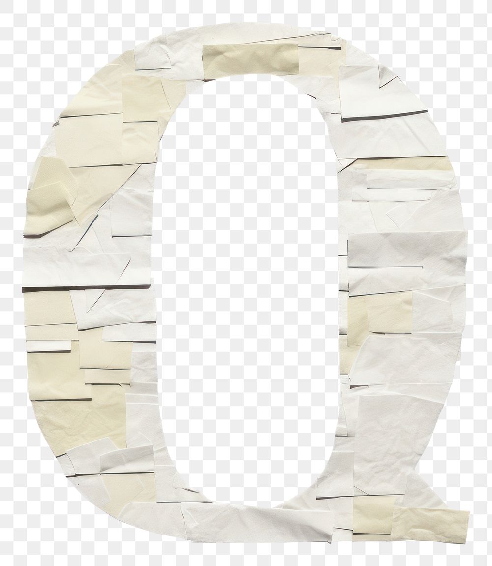 PNG Alphabet Q paper craft collage text number white background.