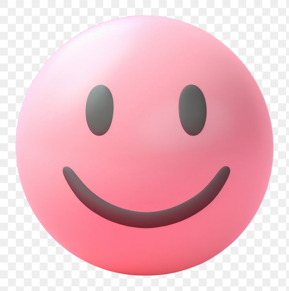 PNG Smile emoji egg anthropomorphic celebration.