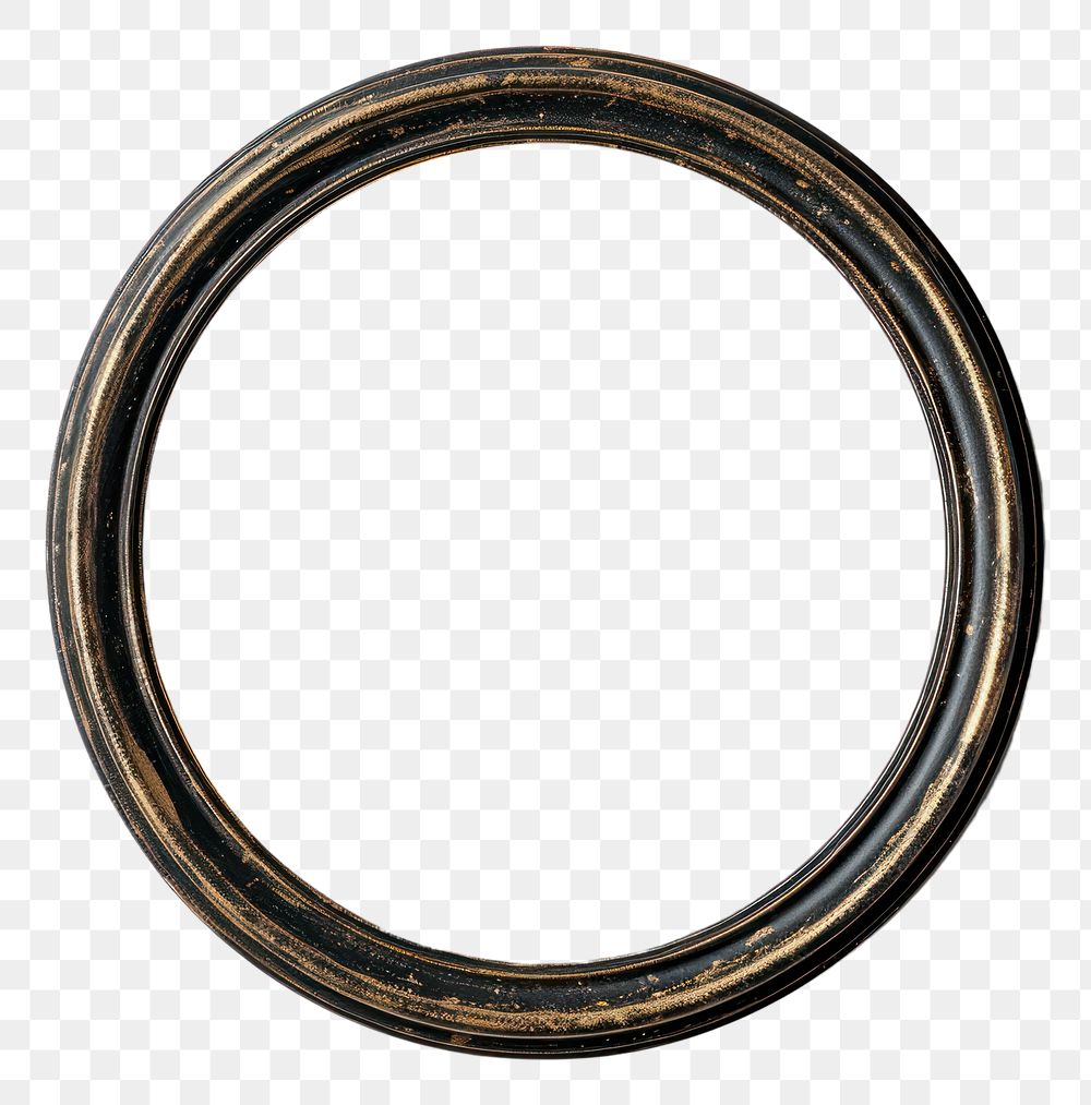 PNG Circle frame photo white background
