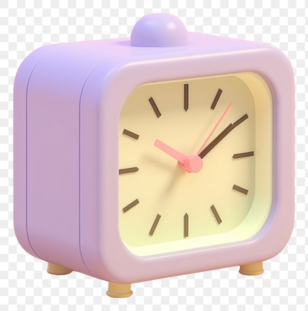PNG Clock number purple time.