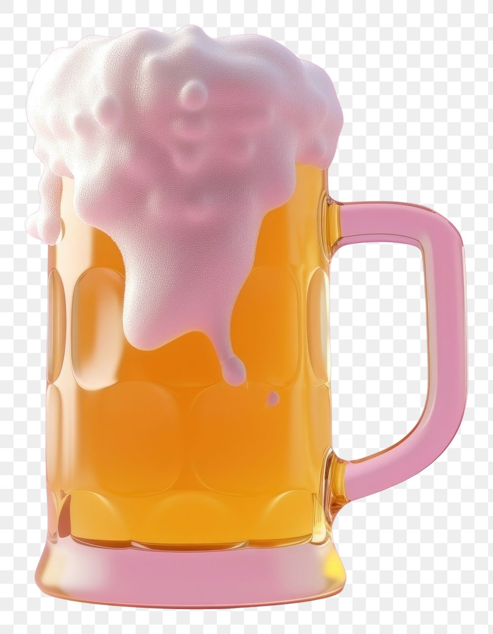 PNG Drink glass beer cup.