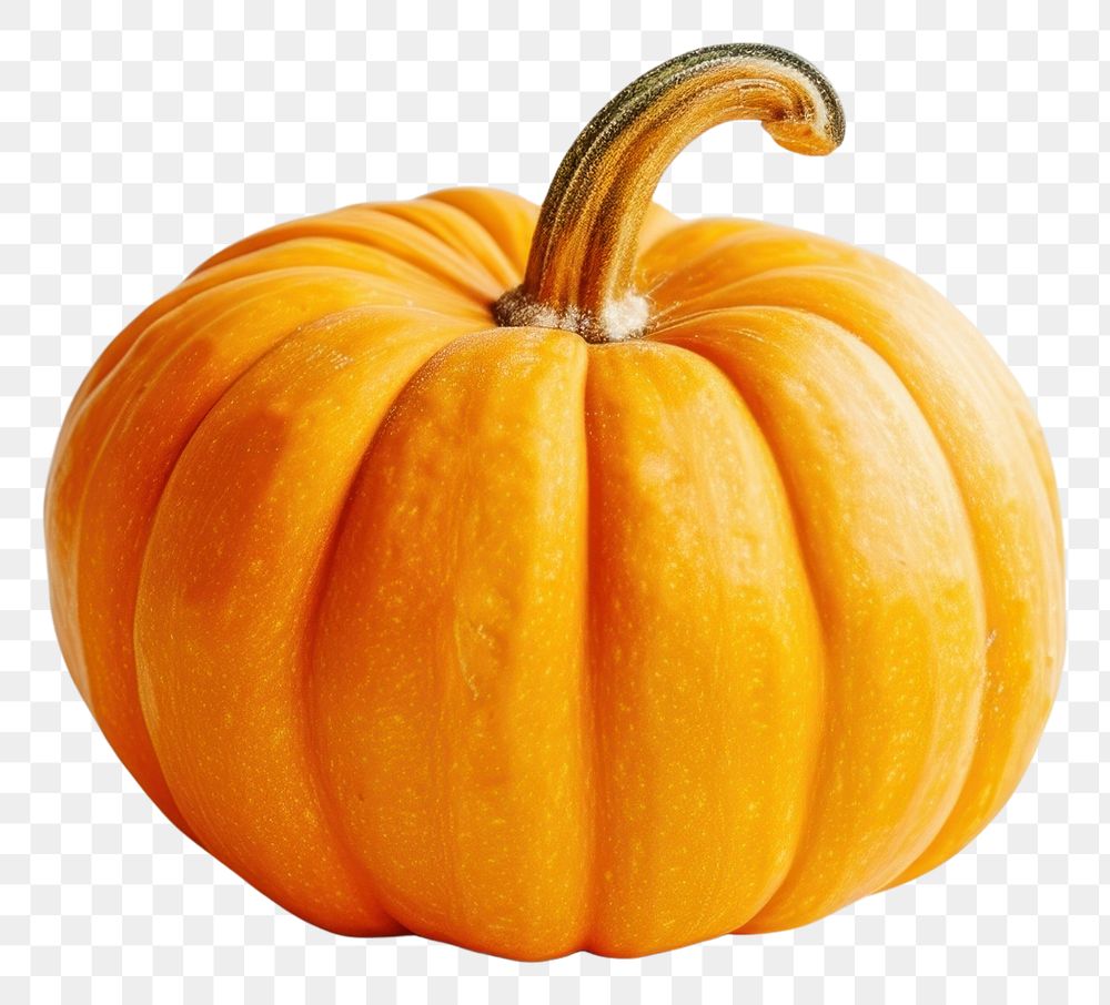 PNG Photo of a single pumpkin vegetable plant food.