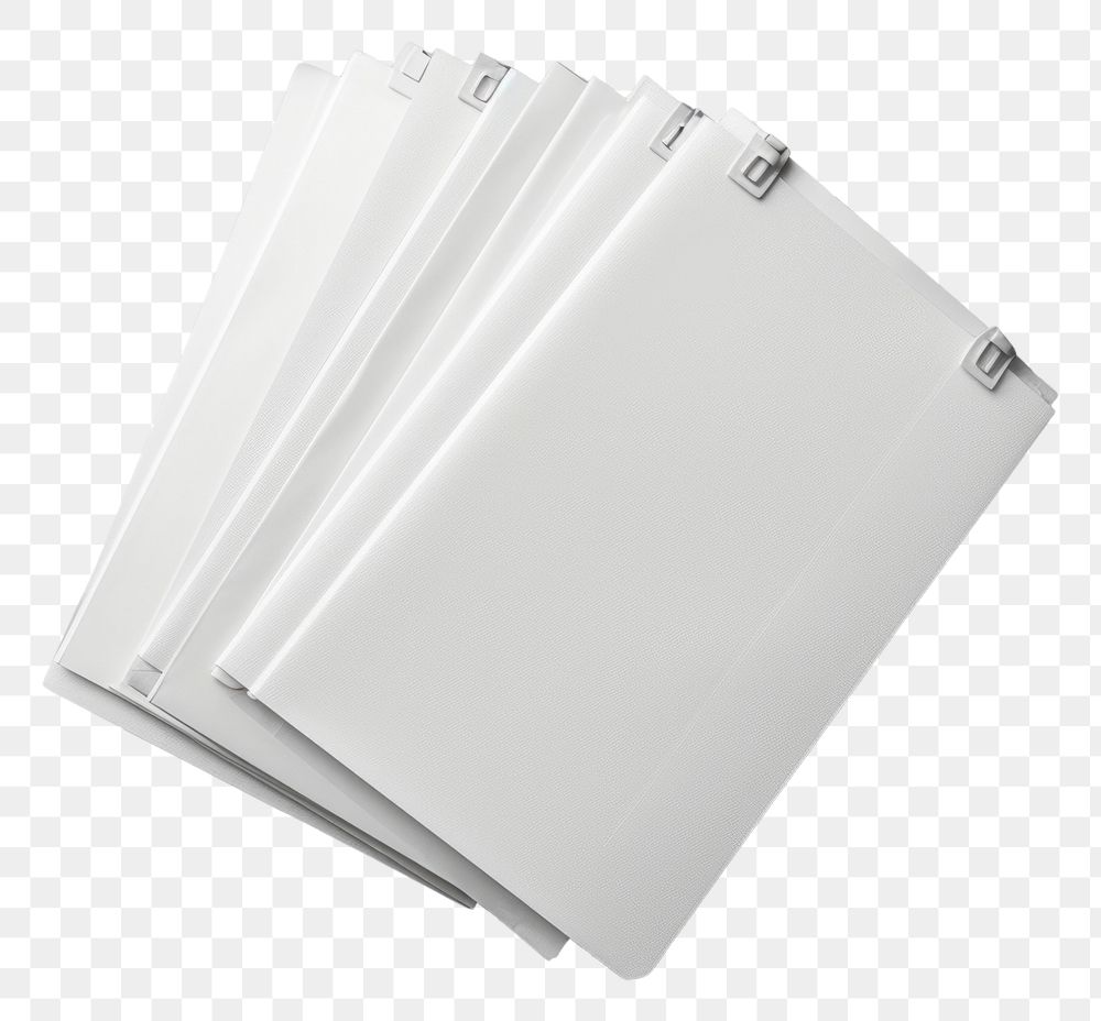 PNG Plastic file folder mockup white document absence.