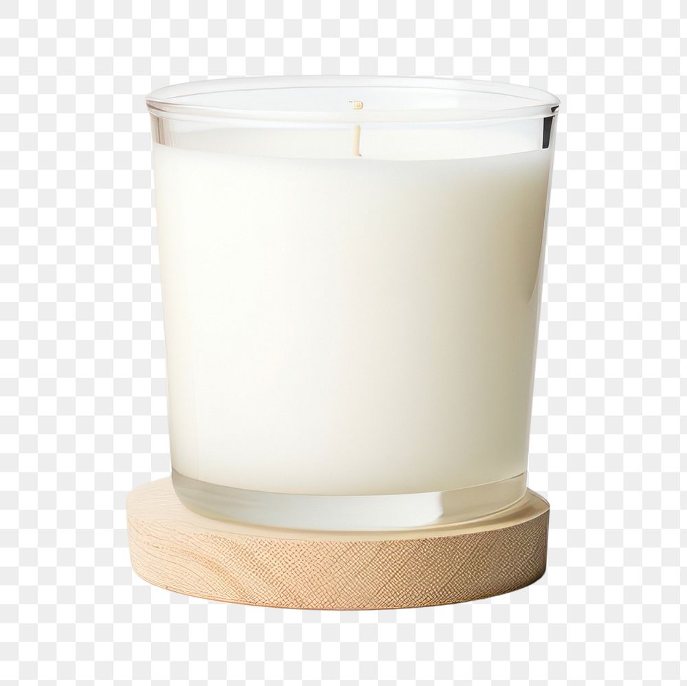 PNG Box candle white background container.