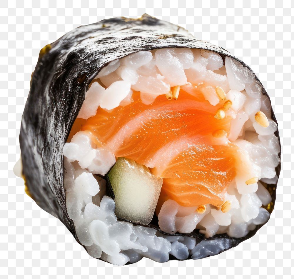 PNG Photo of a sushi food rice dish.