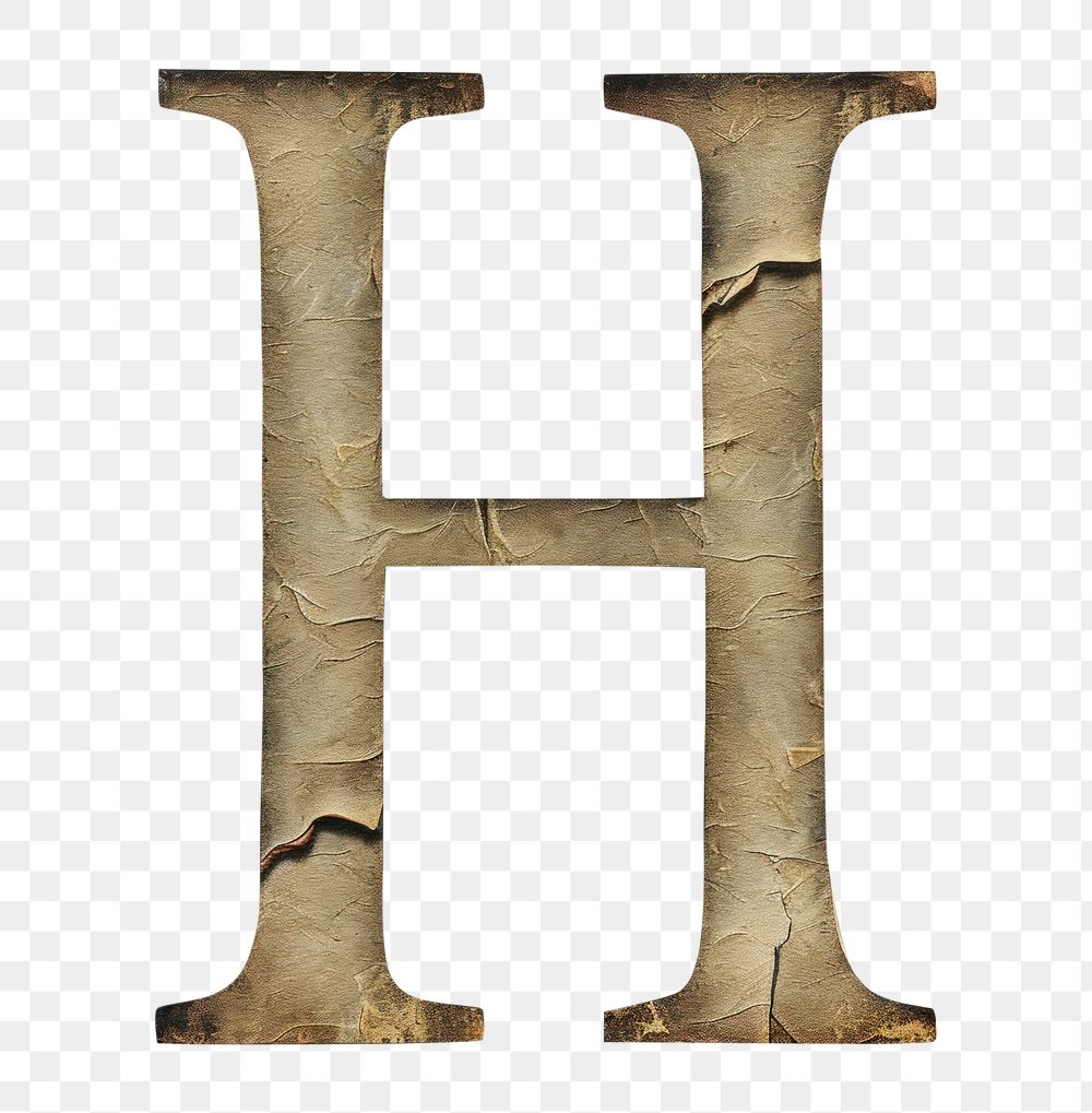 Vintage Alphabet H backgrounds letter paper.