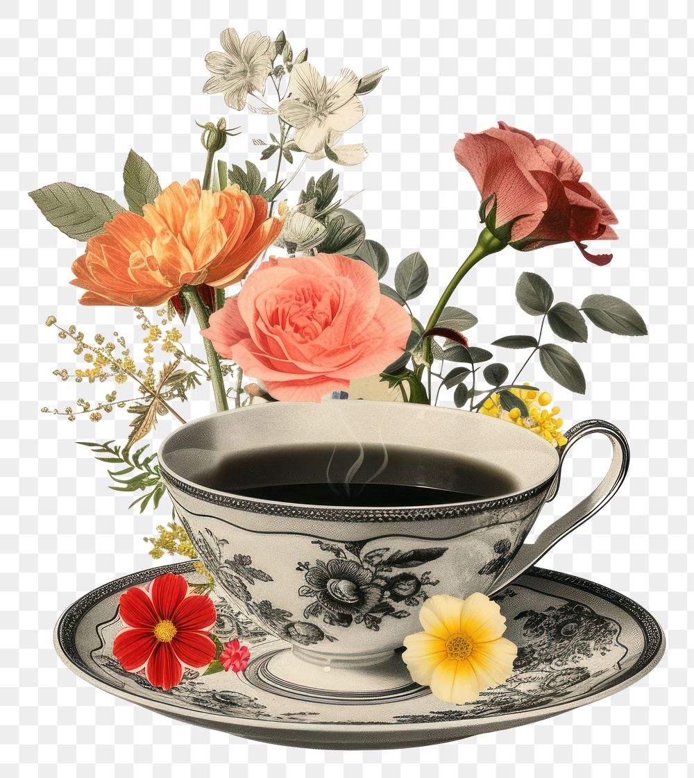 PNG Coffee flower saucer nature