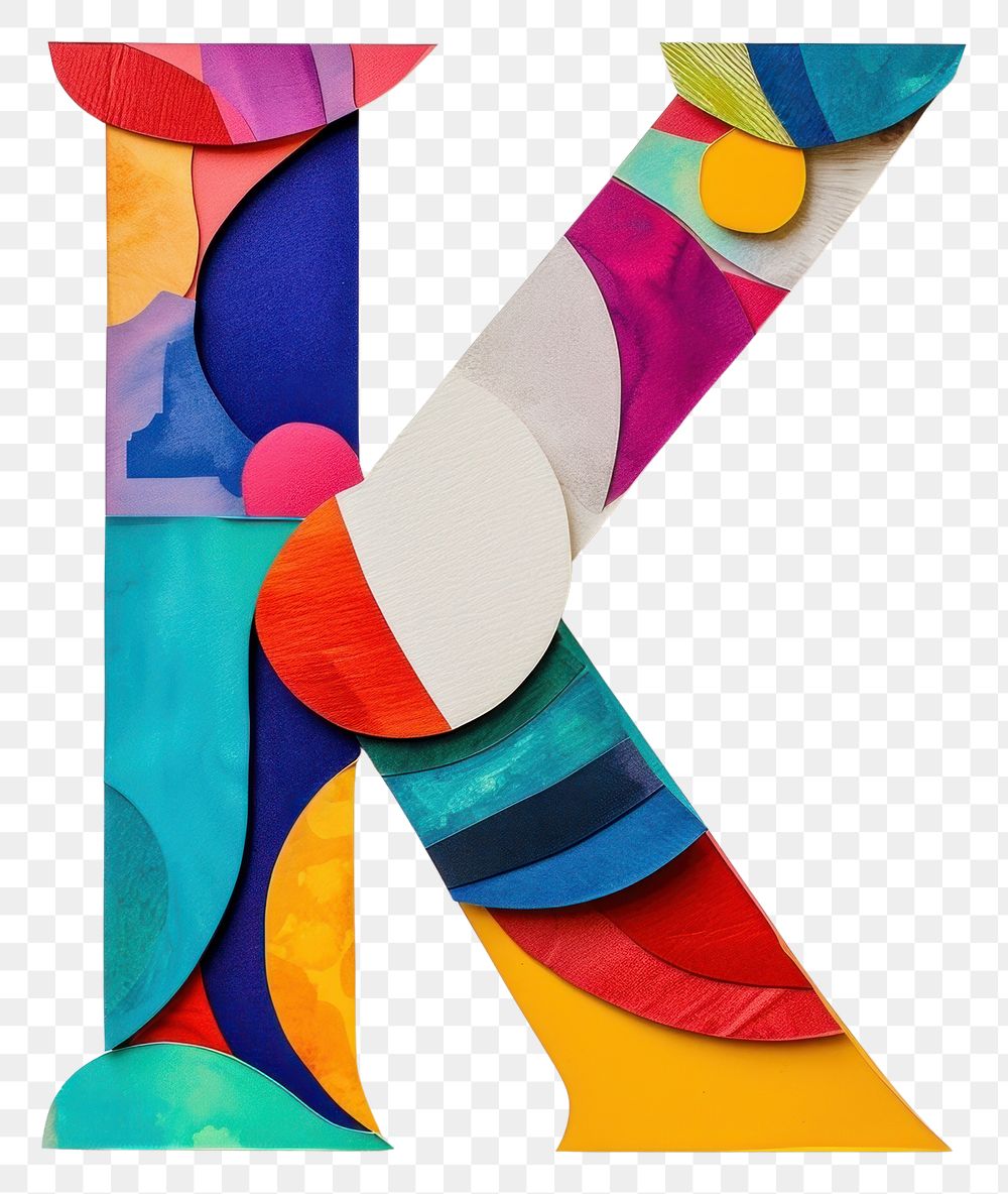 PNG  Alphabet K art alphabet shape.