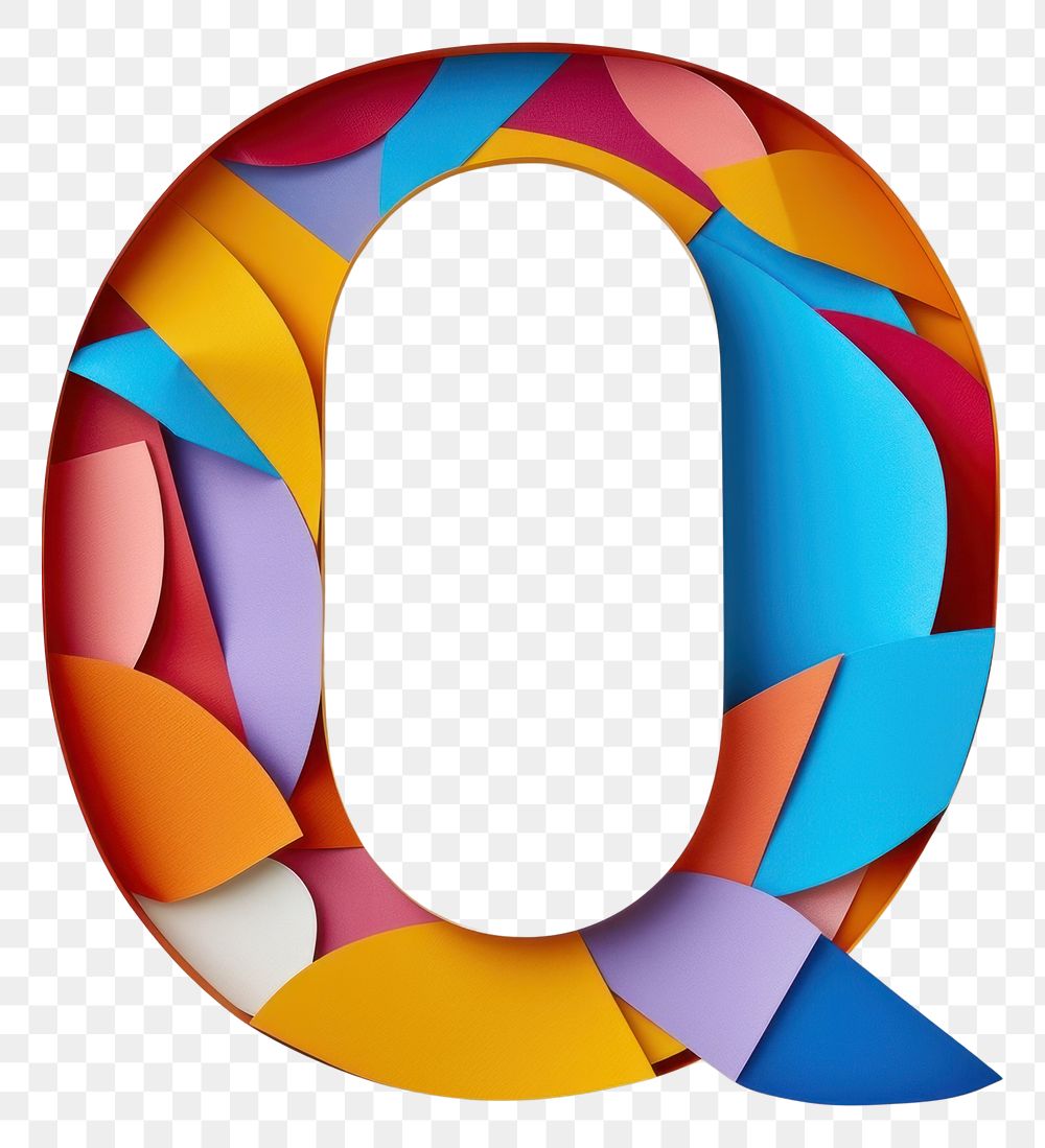 PNG  Alphabet Q text number shape.