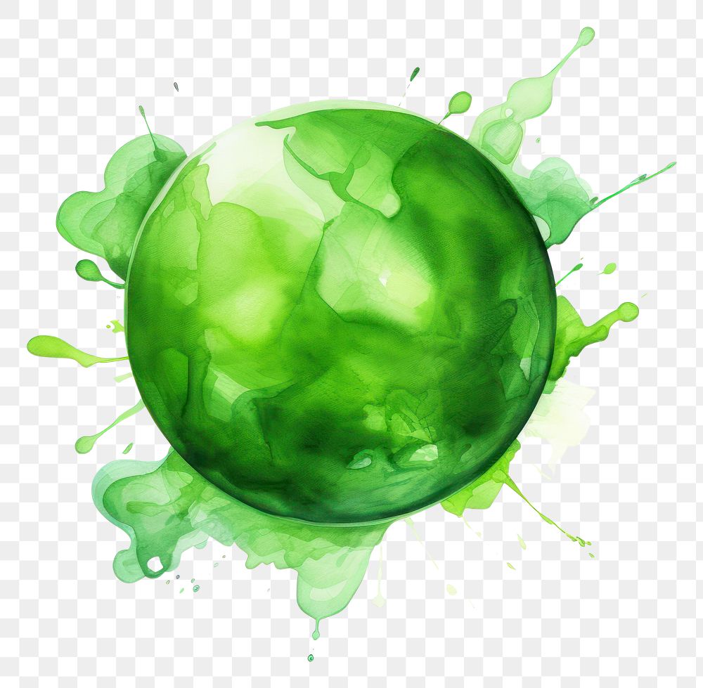 PNG Green Validate sphere white background abstract.