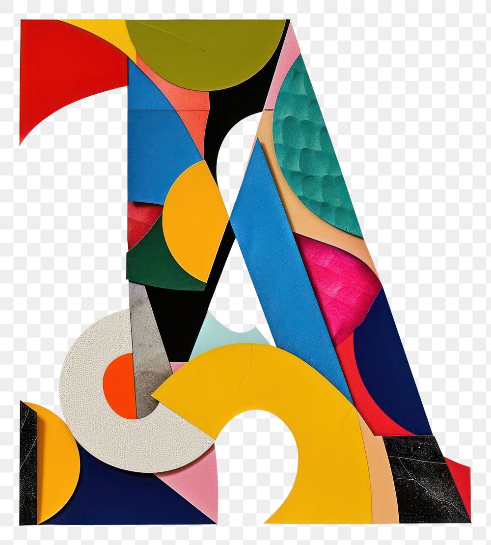 PNG Cut paper alphabet art Premium PNG rawpixel