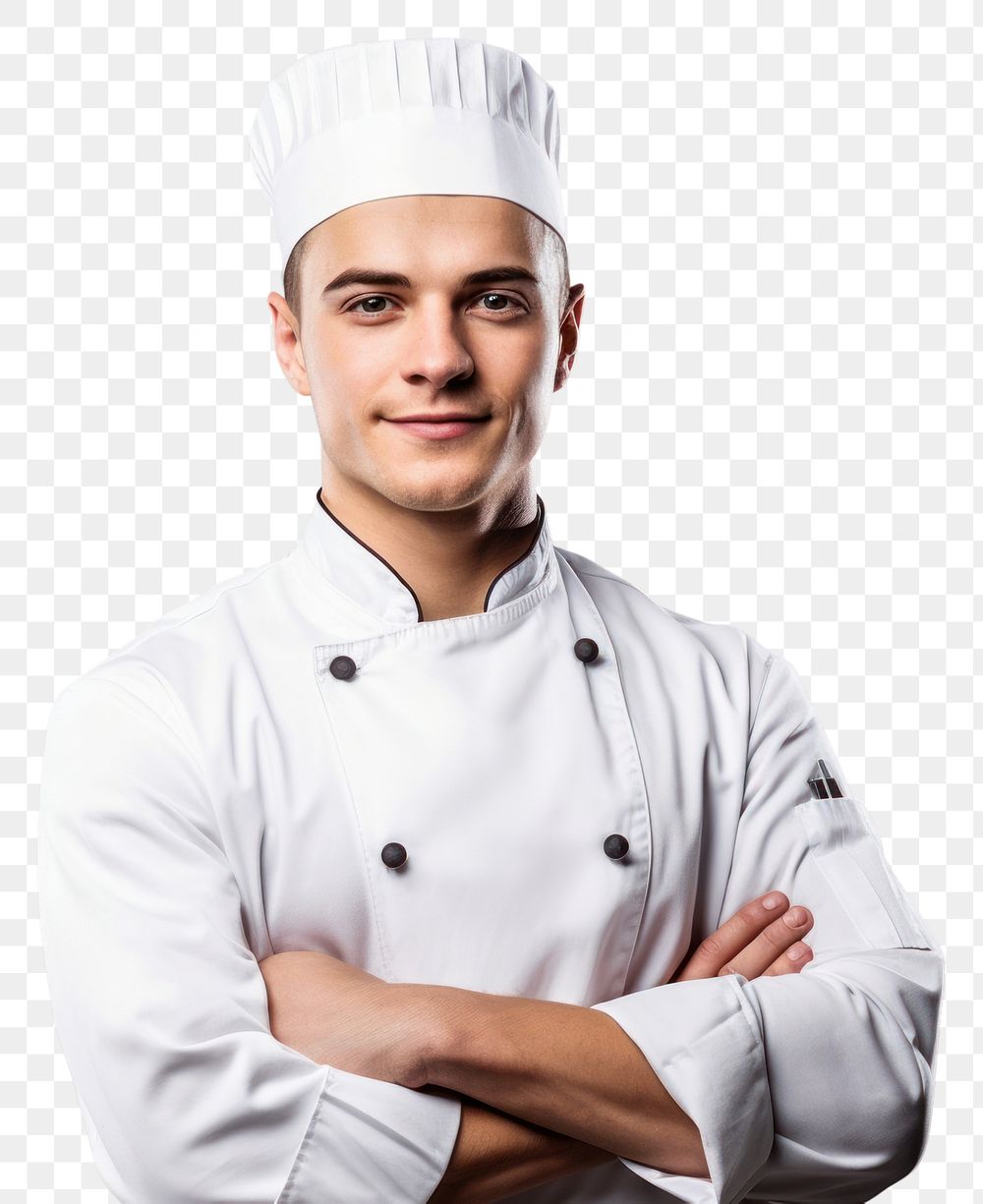 PNG Adult chef happiness portrait.