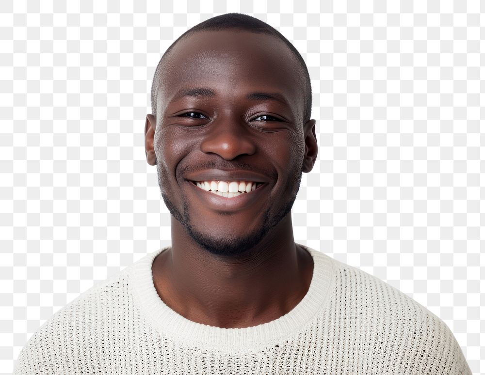 PNG Smiling man adult smile white background.