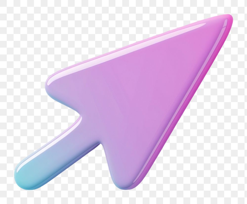 PNG Cursor purple symbol origami.