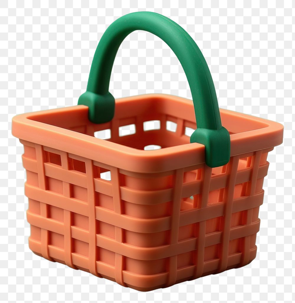 PNG  Shopping basket plastic container furniture.