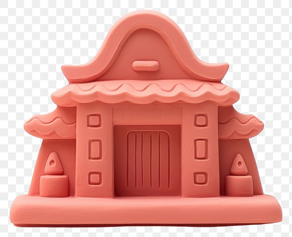 PNG  Shrine clay representation architecture.