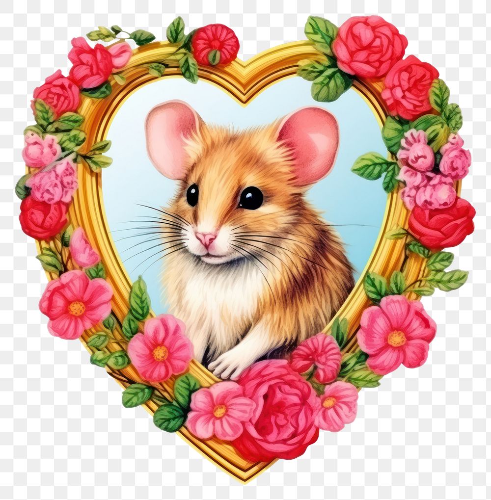 PNG  Mouse printable sticker mammal rodent animal.