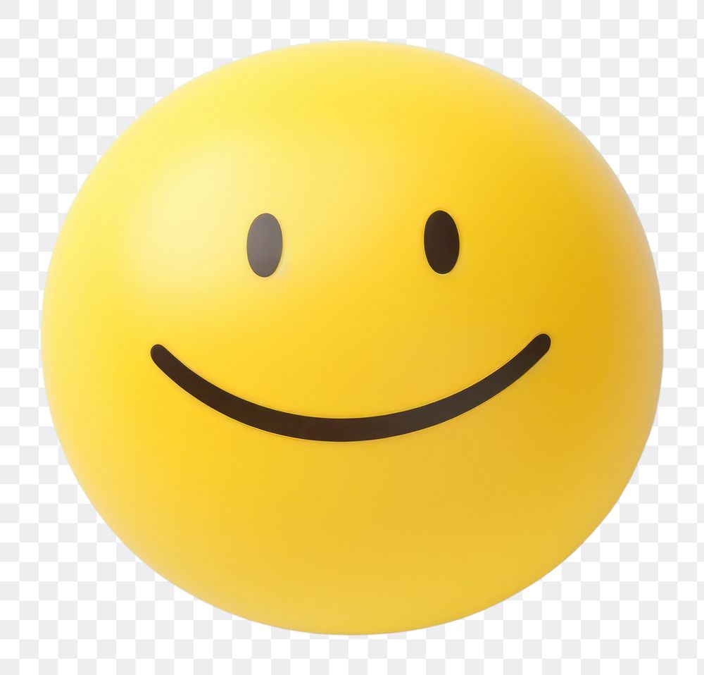 PNG  Smile emoji icon face anthropomorphic representation celebration.