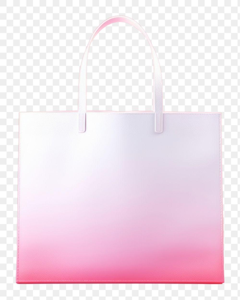 PNG  Tote bag gradient background handbag pink accessories.