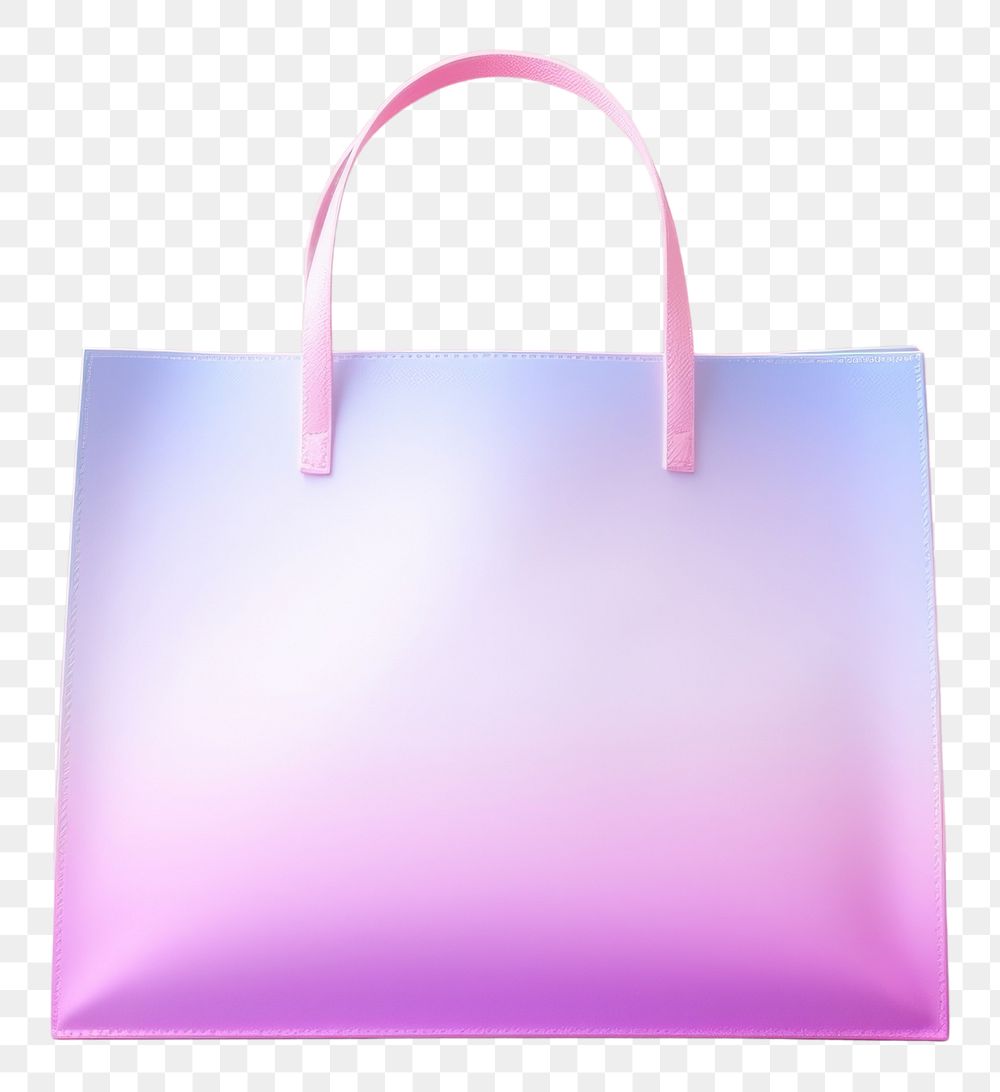 PNG  Tote bag gradient background handbag pink accessories.