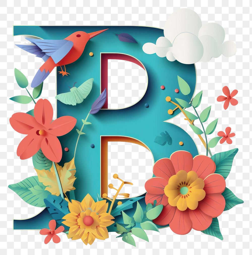 PNG Letter B alphabet font | Free PNG - rawpixel