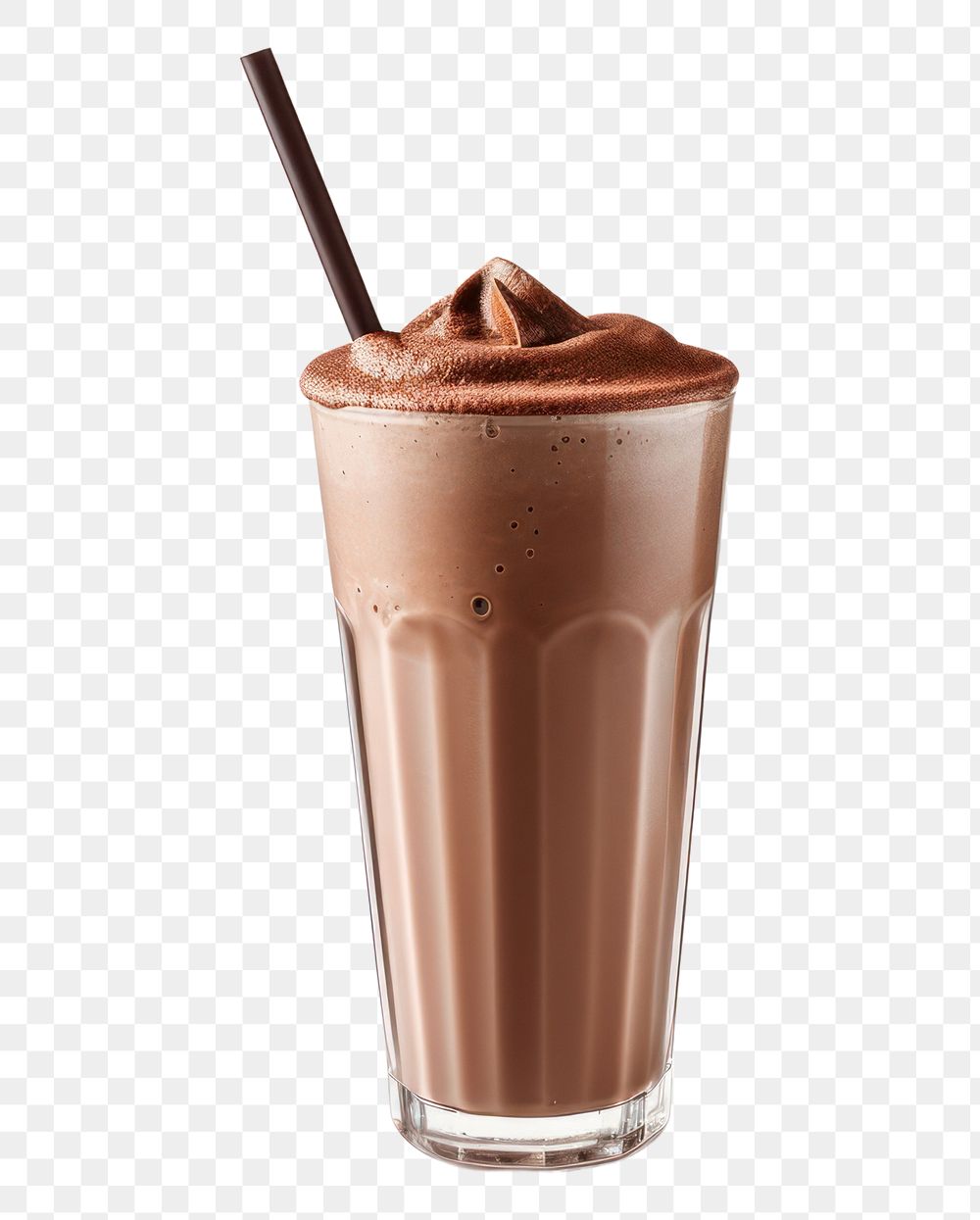 PNG Chocolate milkshake smoothie drink food.