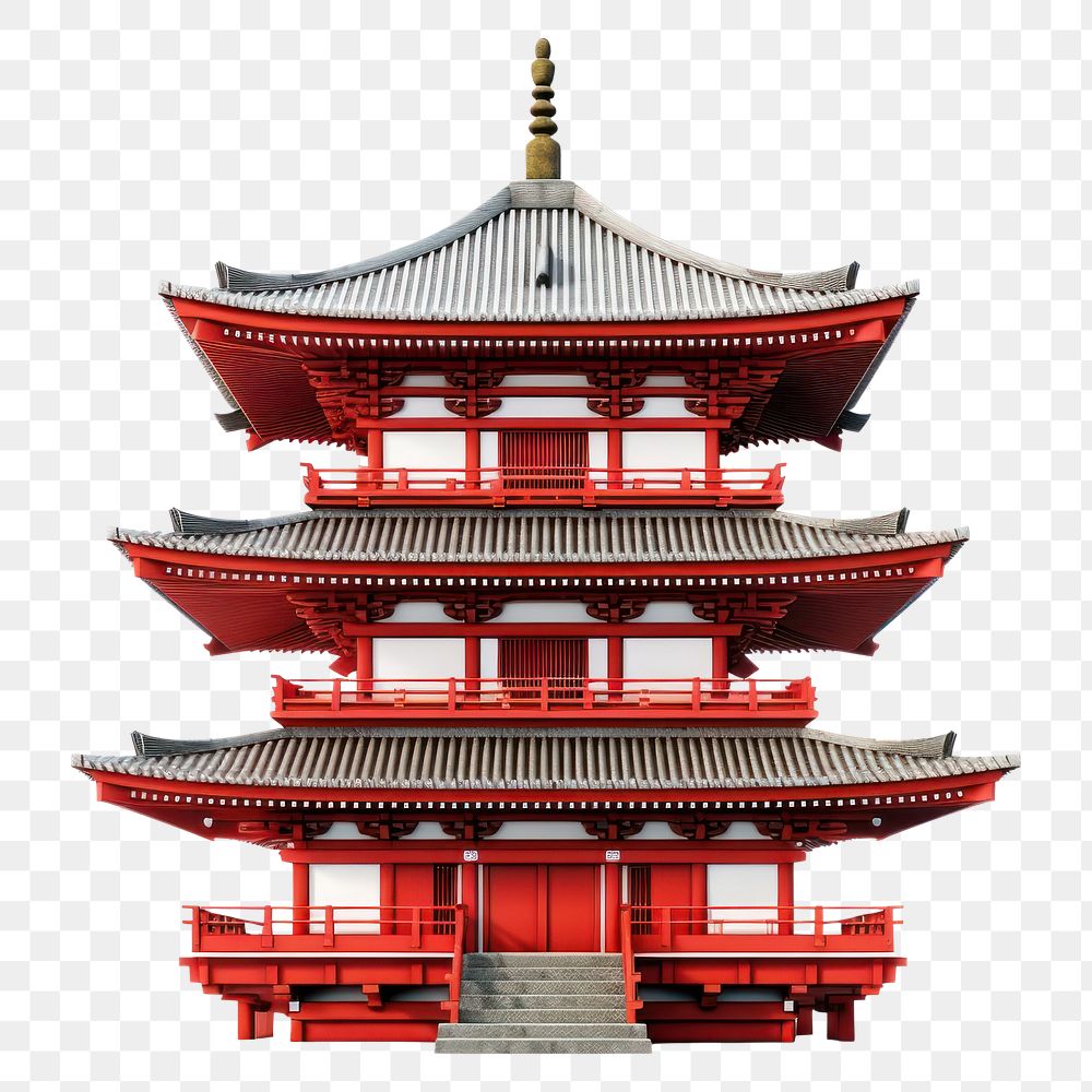 PNG Japan structure architecture building pagoda.