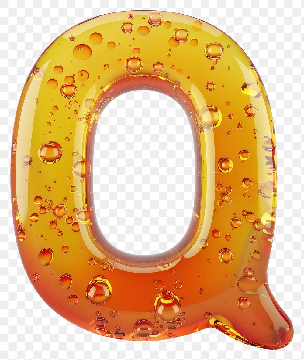 Letter Q number yellow bubble.