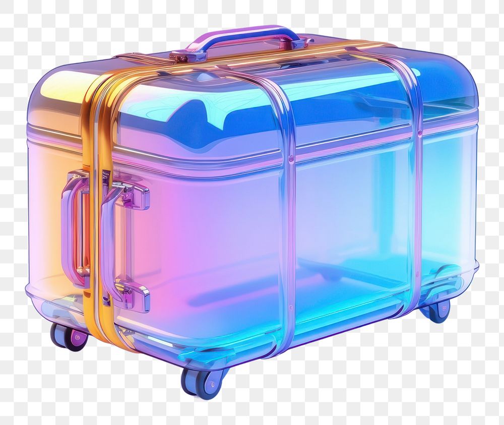 PNG Travel suitcase luggage white background.